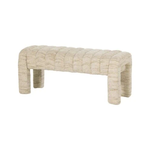 Frex Bankje Bouclé Naturel 110cm