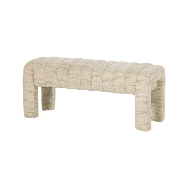 Frex Bankje Bouclé Naturel 110cm
