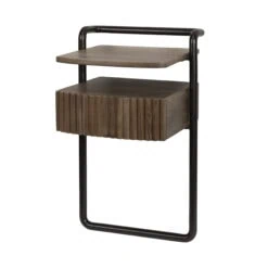 Gia Nachtkastje staand 1 lade Acaciahout40cm