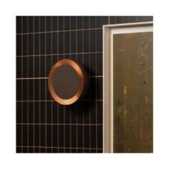 Gloomy Wandlamp Rond Bruin 30cm