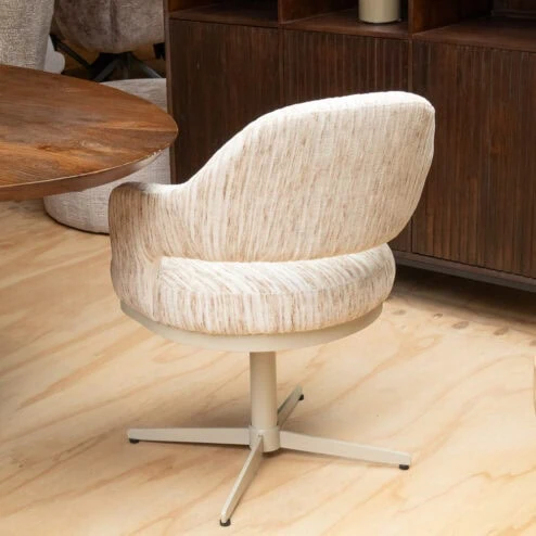 Novoli Eetkamerstoel - be stylish nature 01 Iras 360 beige