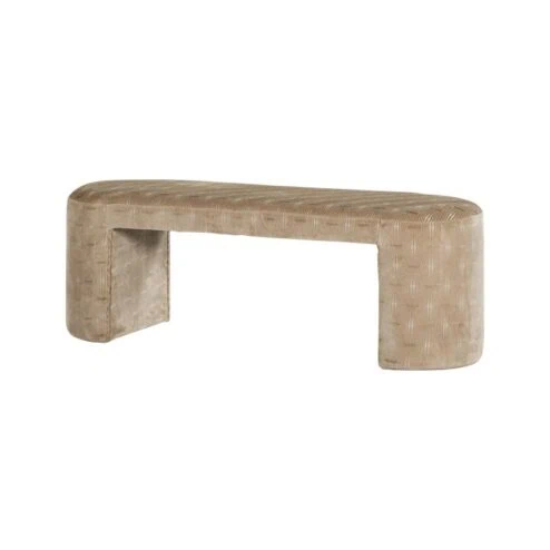 Jacob Bankje Streep Naturel 130cm