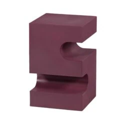 Jessa Bijzettafel Paars 30cm