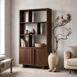 Jessy Boekenkast walnoot 120cm
