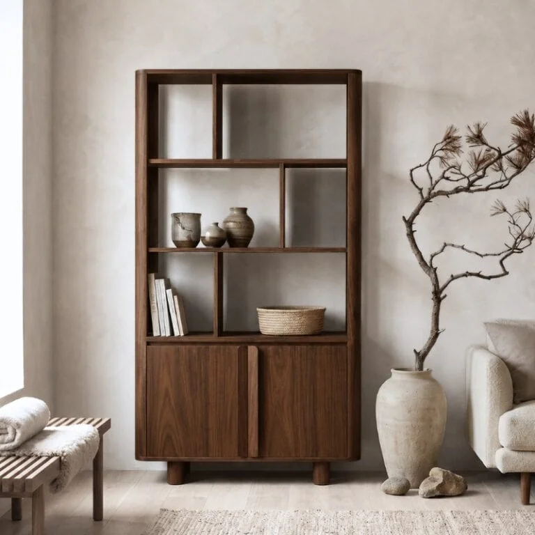 Jessy Boekenkast walnoot 120cm