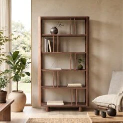 Jessy Open kast bruin 110cm