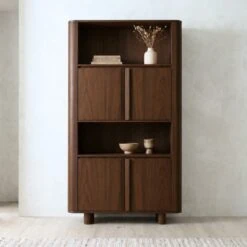 Jessy Wandkast Walnoot 120cm