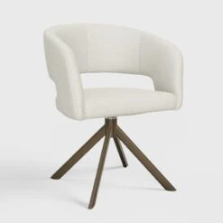 Kanda Eetkamerstoel - tyler cream 11 Venus 360 anodic bruin