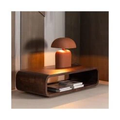 Kinu Salontafel Mangohout Donkerbruin 120cm