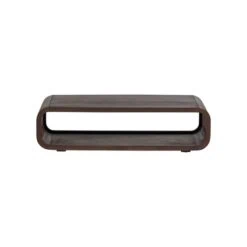 Kinu Salontafel Mangohout Donkerbruin 120cm