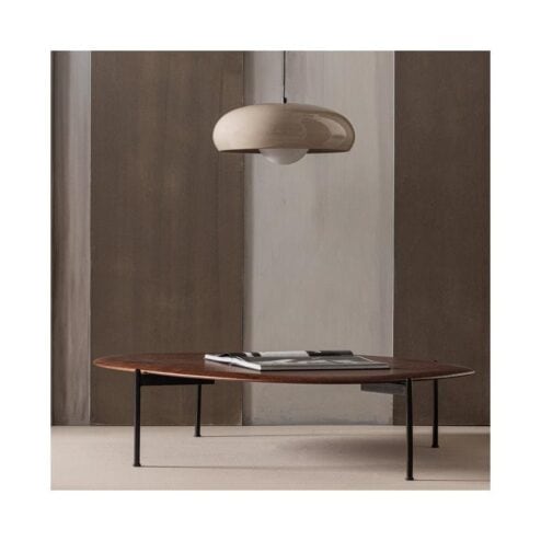 Kota Salontafel Organisch Bruin 121cm
