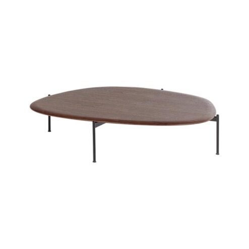 Kota Salontafel Organisch Bruin 121cm