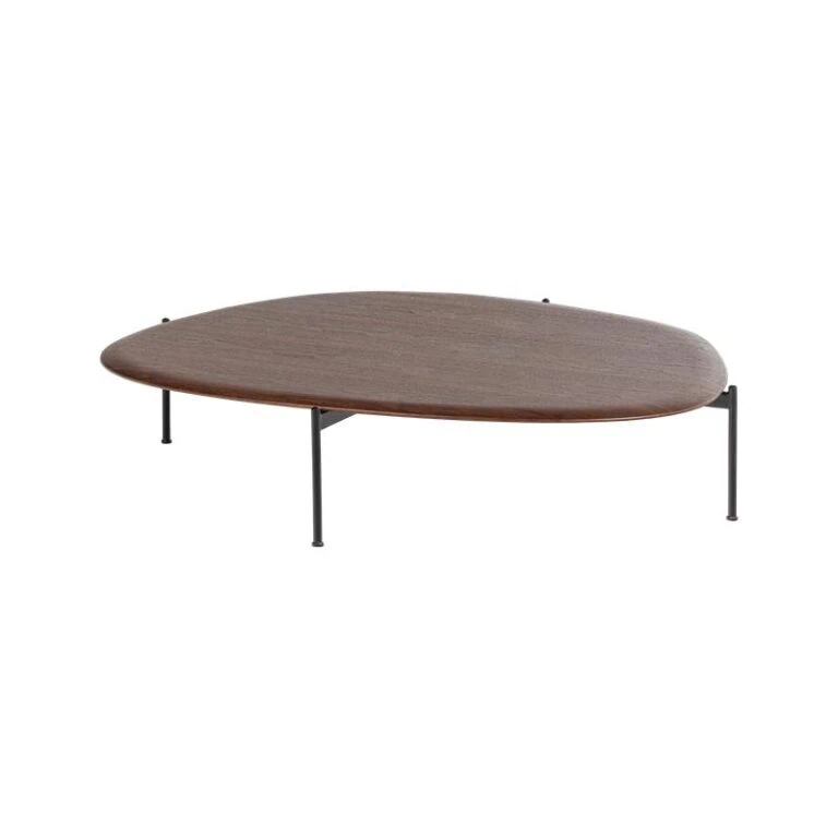 Kota Salontafel Organisch Bruin 121cm