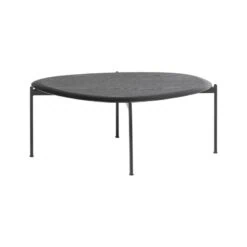 Kota Salontafel Organisch Zwart 92cm