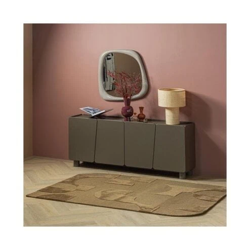 Livo Vloerkleed Bruin 170x240cm