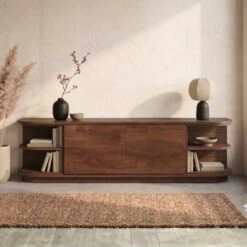 Luca Dressoir walnoot 205cm