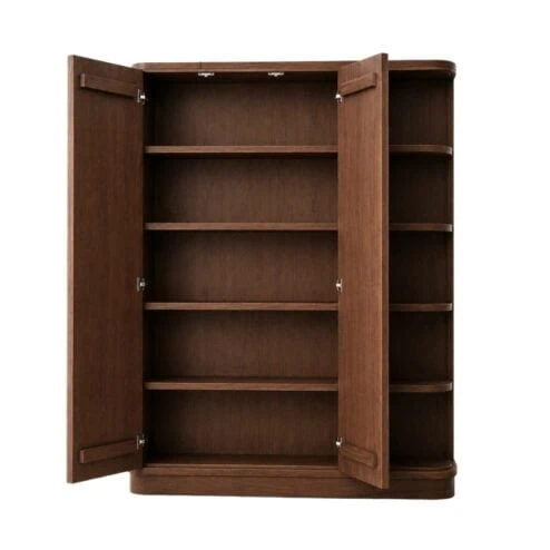 Luca Wandkast walnoot 160cm