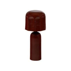 Lumira 1-lichts Tafellamp Bruinrood