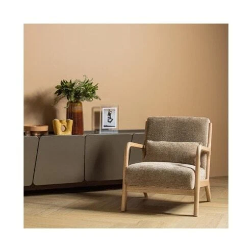 Mark Fauteuil Chenille Zand
