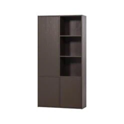 Meggy Wandkast Links Grenen Middenbruin 108cm