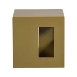 Modern Bijzettafel Honinggeel 40cm