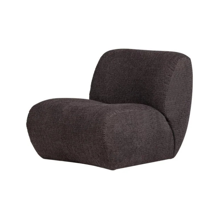 Nomu Fauteuil chenille Antraciet