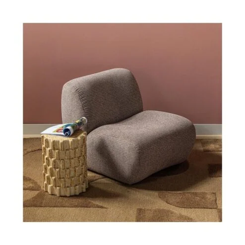 Nomu Fauteuil chenille Bruin