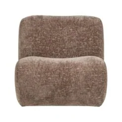 Nomu Fauteuil velvet Lichtbruin