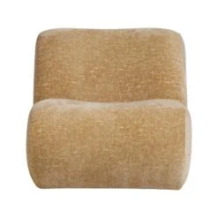 Nomu Fauteuil velvet Lichtgeel