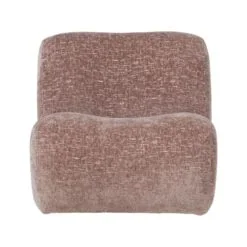 Nomu Fauteuil velvet Lichtroze
