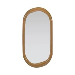 Norea Spiegel Hoogglans Honinggeel 120cm