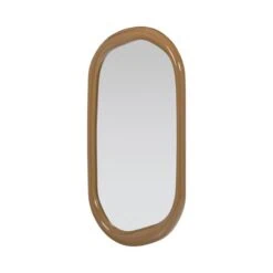Norea Spiegel Hoogglans Honinggeel 120cm