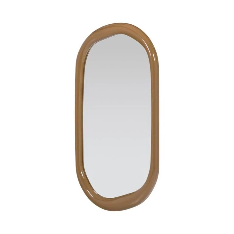 Norea Spiegel Hoogglans Honinggeel 120cm