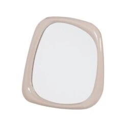 Norea Spiegel Hoogglans Zand 90cm