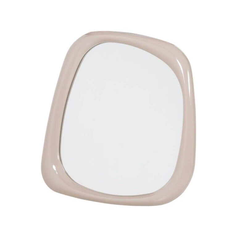 Norea Spiegel Hoogglans Zand 90cm