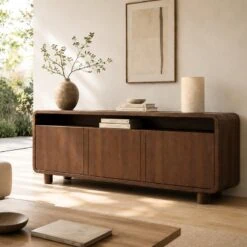 Nox dressoir 180 cm walnoot