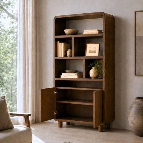 Nox wandkast 100 cm walnoot