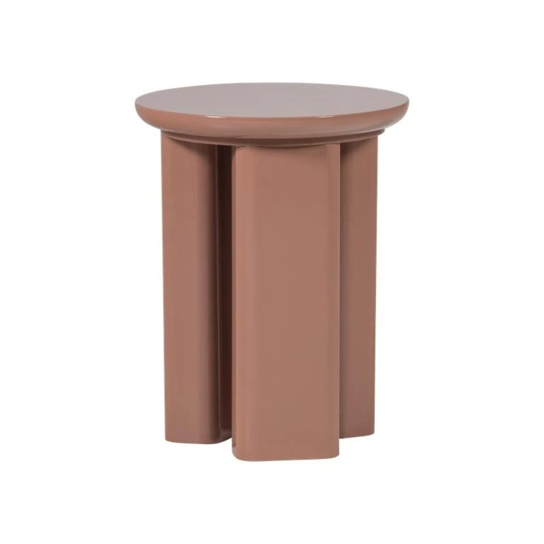 Orivo Bijzettafel rond Oudroze 40cm