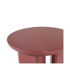 Orivo Bijzettafel rond Roodroze 40cm