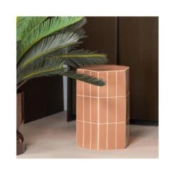 Plu Bijzettafel Oudroze 54cm