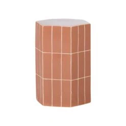 Plu Bijzettafel Oudroze 54cm