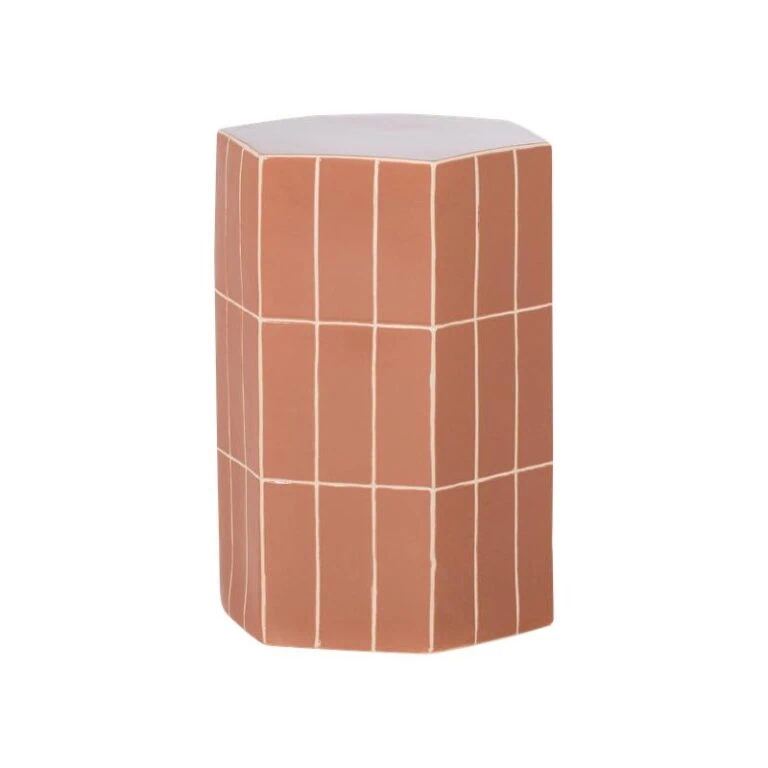Plu Bijzettafel Oudroze 54cm