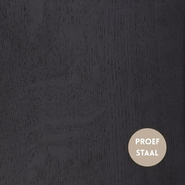 Proefstaal Eiken Zwart