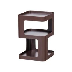 Riv Bijzettafel Paars/Bruin 35cm
