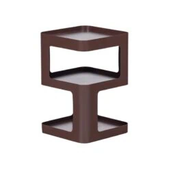 Riv Bijzettafel Paars/Bruin 35cm