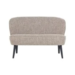 Sara Bankje Naturel melange 110cm