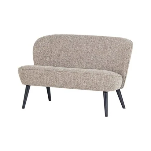 Sara Bankje Naturel melange 110cm