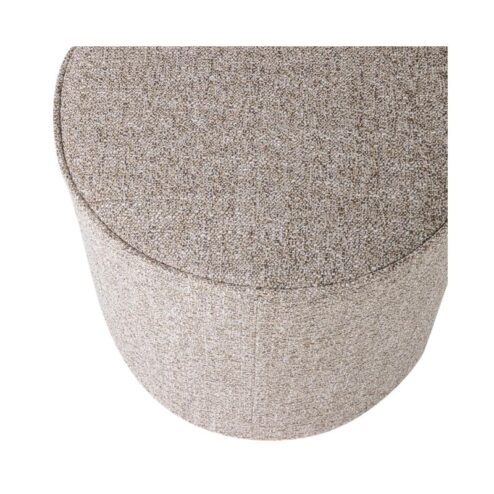 Sara Poef Hoog rond Naturel 46cm