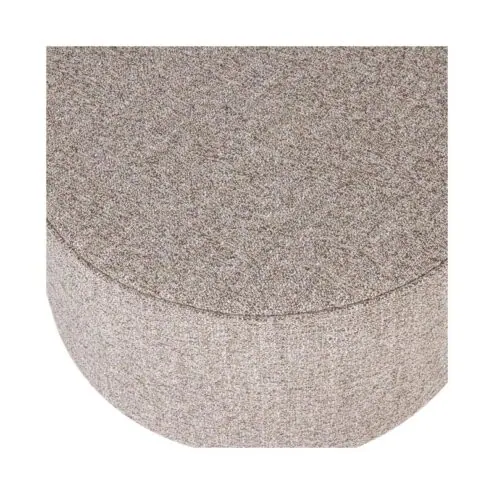 Sara Poef Laag rond Naturel 60cm