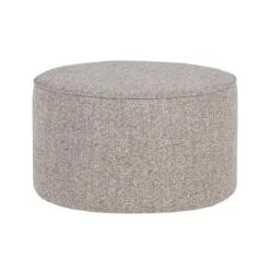 Sara Poef Laag rond Naturel 60cm